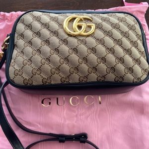 Gucci Monorgam GG Marmont Bag